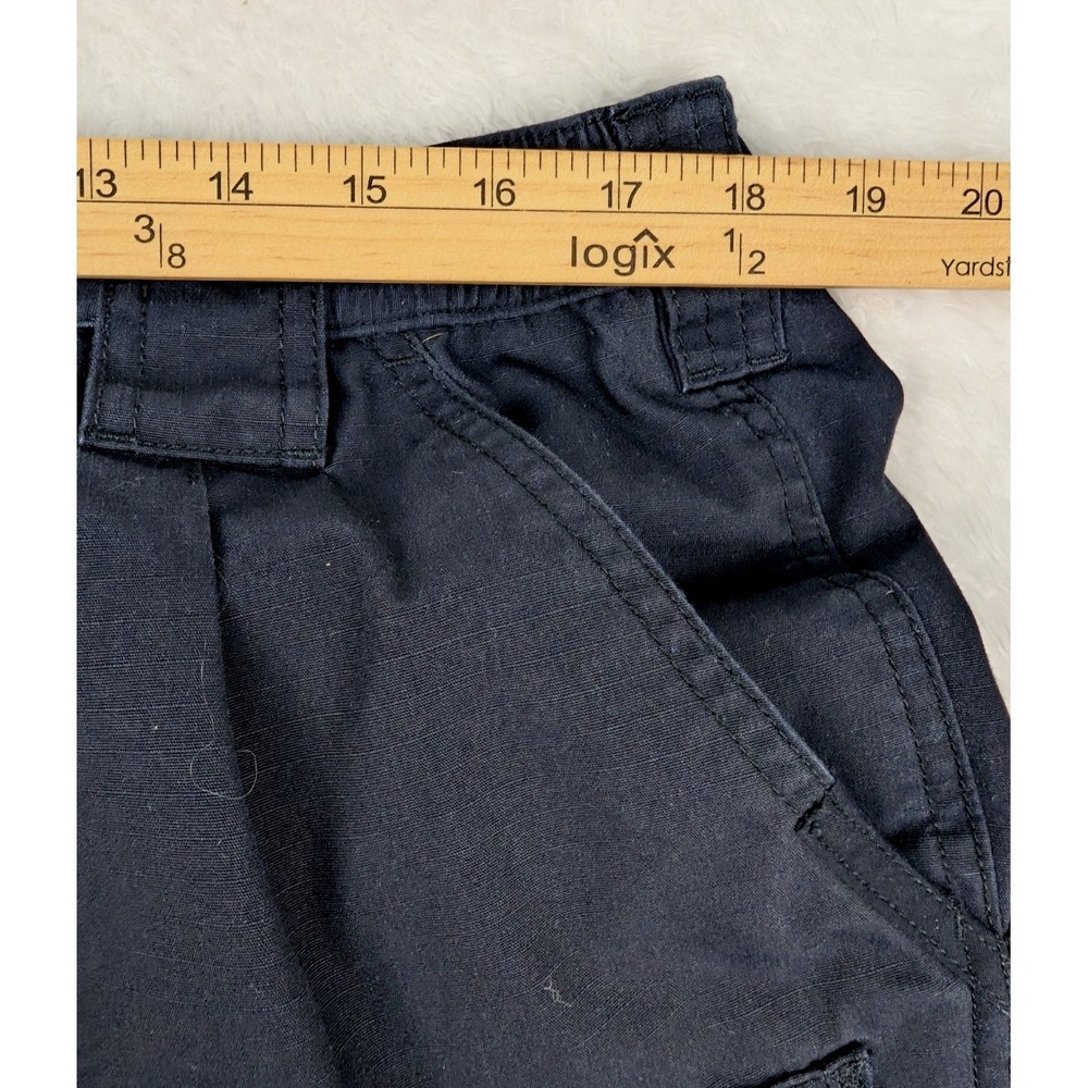 5.11 Tactical Cargo Pants Men's 38x36 Navy Blue Ripstop Utility Trousers 74273 - Picture 6 of 14